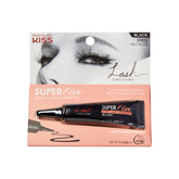 KISS Lash Couture adhesive bottle close-up with black formula for long-lasting hold.