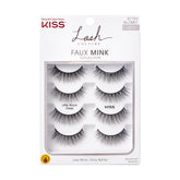 KISS Lash Couture Faux Mink multipack overview view enhancing natural beauty.