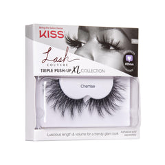 Kiss Lash Couture Triple Push-Up full-fluff close-up reveals layered density.