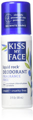 Kiss My Face Liquid Rock Deodorant pack3 roll-on for all-day odor protection
