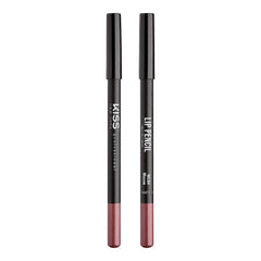 KISS NEW YORK Slim Lip Pencil close-up highlights creamy, precise lip lining