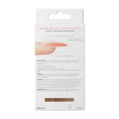 KISS Salon Acrylic Natural Nails durable-adhesion highlight strong wear and flexible fit.