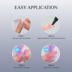 KISS Salon X-tend compact ergonomic design for easy at-home manicures.