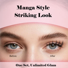 Kisslily wispy fairy eyelash clusters closeup highlighting light natural-feel lashes