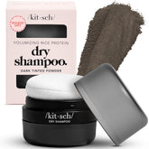 Kitsch dry shampoo powder 8g travel-size bottle for quick refresh and added volume