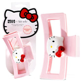 Kitsch Hello Kitty hair clip side view shows secure all-day hold for thick hair