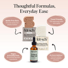 Kitsch scalp oil with rosemary and biotin, argan and jojoba refreshing the scalp