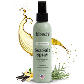 Kitsch Sea Salt Spray bottle delivering beachy waves with soft, flexible hold.