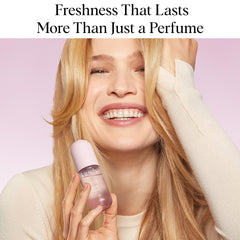 Kitsch Sheer Violet body-mist refreshing skin with a soft musk scent