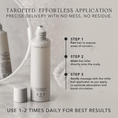 KIWABI Root Beauté fragrance-free label for a gentle scalp-care option.