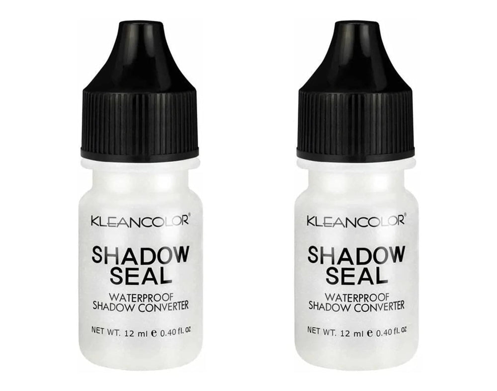 Kleancolor Shadow Seal bottle pour shows fast-drying liquid converter for pigments.