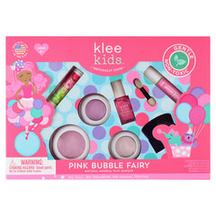 Klee Luna Star Deluxe Pink Bubbles eyeshadow with sparkly finish for gentle play.