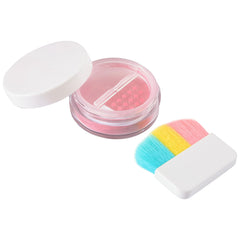 Klee Naturals Majestic Sparkles blush adds rosy mineral color for gentle cheeks.