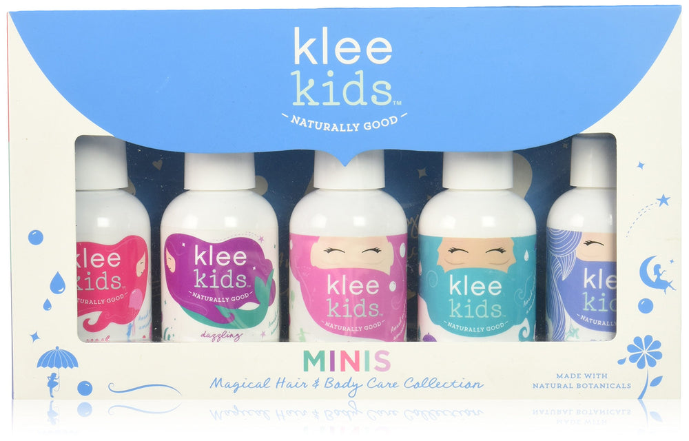 Klee Naturals Kids Magical Shampoo travel bottle for gentle cleansing and detangling on the go