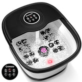 KNQZE collapsible foot spa remote control offers easy setup and customizable soaks.