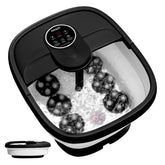 KNQZE Collapsible Foot Spa top view shows compact, space-saving design for everyday relief