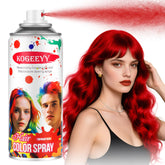 KOGEEYY temporary hair color spray red bottle delivers vibrant color on the go.