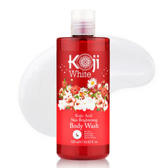 Koji White bottle-front view for daily cleanser.
