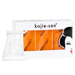 Kojie San Original Soap bar packaging signals authentic branding for daily use.