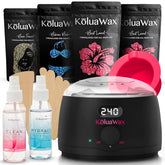 Koluawax premium waxing warmer with precise temperature display for safe at-home waxing