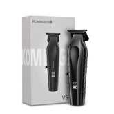 KOMINGDON beard trimmer front view highlights ergonomic grip for comfortable at-home grooming