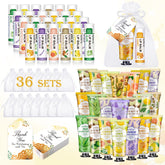 KONEUK 36 pack hand cream bulk set shown in elegant tubes for long lasting hydration