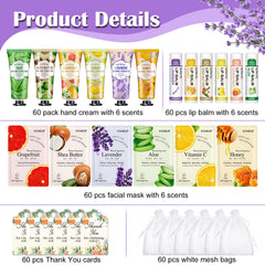 KONEUK hand creams in six scents with vibrant tubes for stocking stuffers.
