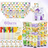 KONEUK 60-pack lip balms in six scents for wedding favors and guest gifts.