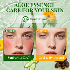 KONEUK Aloe Vera Mask close-up showing fresh aloe essence