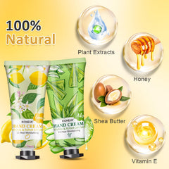 KONEUK hand cream rose scent for soothing dry hands and everyday comfort