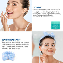 KONEUK lip mask for moisturized, smoother lips.