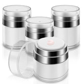 Konosnd airless pump jar 1oz front demonstrates precise dosing to preserve creams on the go.