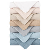Konssy face wash cloths soft-texture closeup for gentle cleansing and sensitive-skin comfort