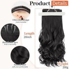 Kookastyle layered curly design close-up shows natural texture and movement.