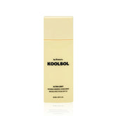 KOOLSOL by Knours bottle showing zero white cast for mineral sunscreen