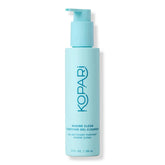 Kopari Marine Clean Purifying Gel Cleanser bottle front demonstrates a gentle, balanced cleanse.