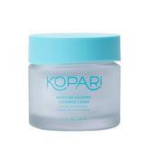 Kopari Moisture Whipped Ceramide Cream tub closeup showing long-lasting hydration.