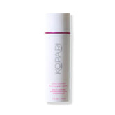 Kopari Ultra Restore serum bottle closeup shows lightweight hydration and fast absorption.