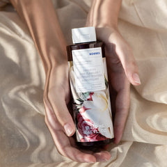 KORRES Grecian Gardenia foaming shower gel aroma-mediterranean enhances daily shower ritual.