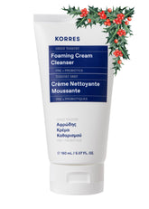 KORRES Greek Yoghurt Foaming Cream Cleanser bottle for daily hydrating cleanse