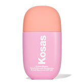 Kosas DreamBeam packaging close-up highlighting SPF 40 protection for makeup prep.