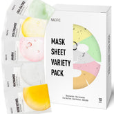 KOSBEAUTY NACIFIC hydration sheet on face delivers deep moisture for dry skin
