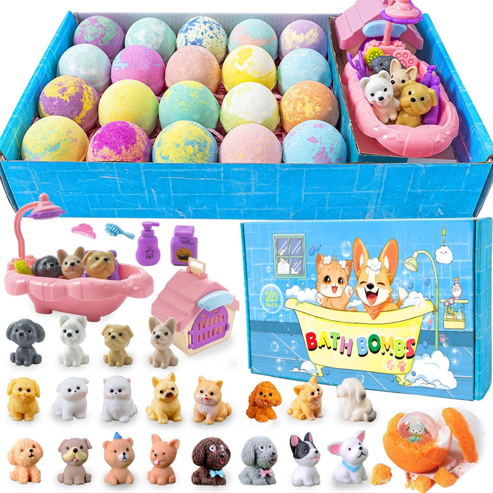 Kottke bath bombs for kids surprise-inside pack sparks excitement with a colorful bath time.