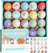 Kottke Kids Bath Bombs box cover shows vibrant packaging, ideal as a kid-friendly gift.