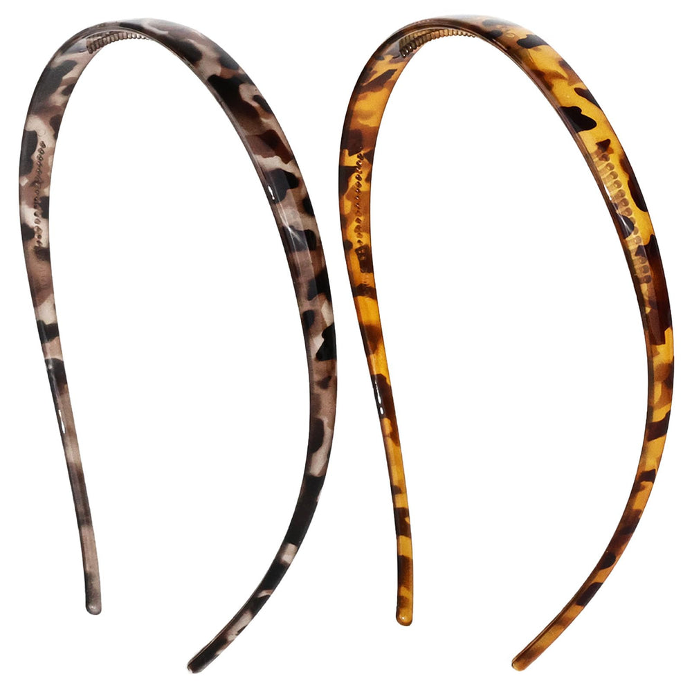 KOVOLITU leopard-print eyewear headband curves for glasses-friendly comfort.