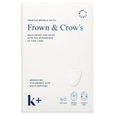KPLUS forehead patch delivers overnight smoothing for wrinkle visibility reduction.