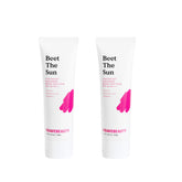KraveBeauty Beet The Sun SPF 40 Duo box packaging showcases vegan daily sunscreen protection
