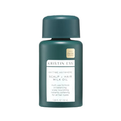 Kristin Ess Anytime Anywhere Scalp Oil bottle ready for daily scalp hydration
