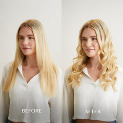 Kristin Ess 1 Inch Titanium Curling Iron shows a digital temperature display for precise heat.