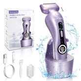 Krovena electric razor detachable-head for easy cleaning and maintenance.